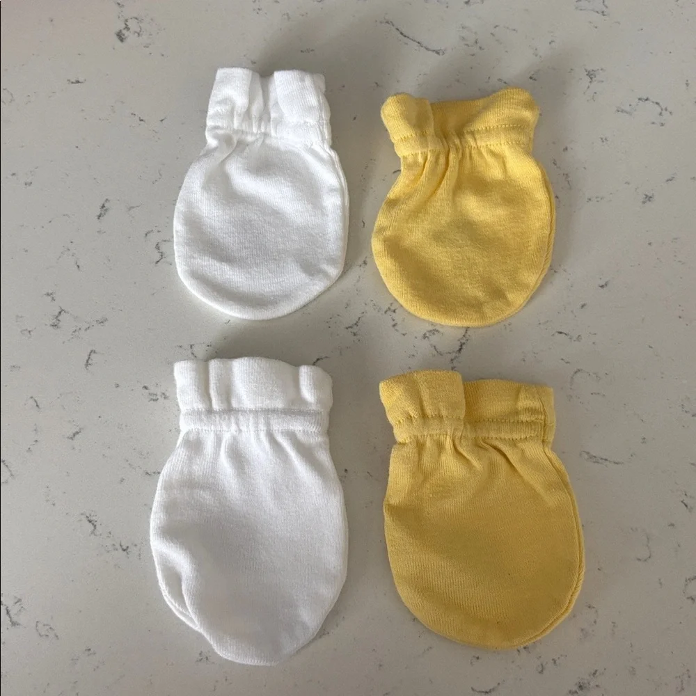Baby Mittens- Set of 4